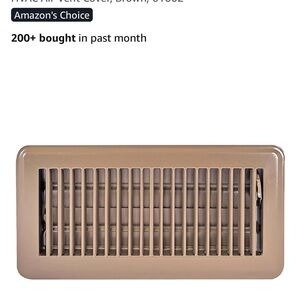 Brown Air Vent Cover